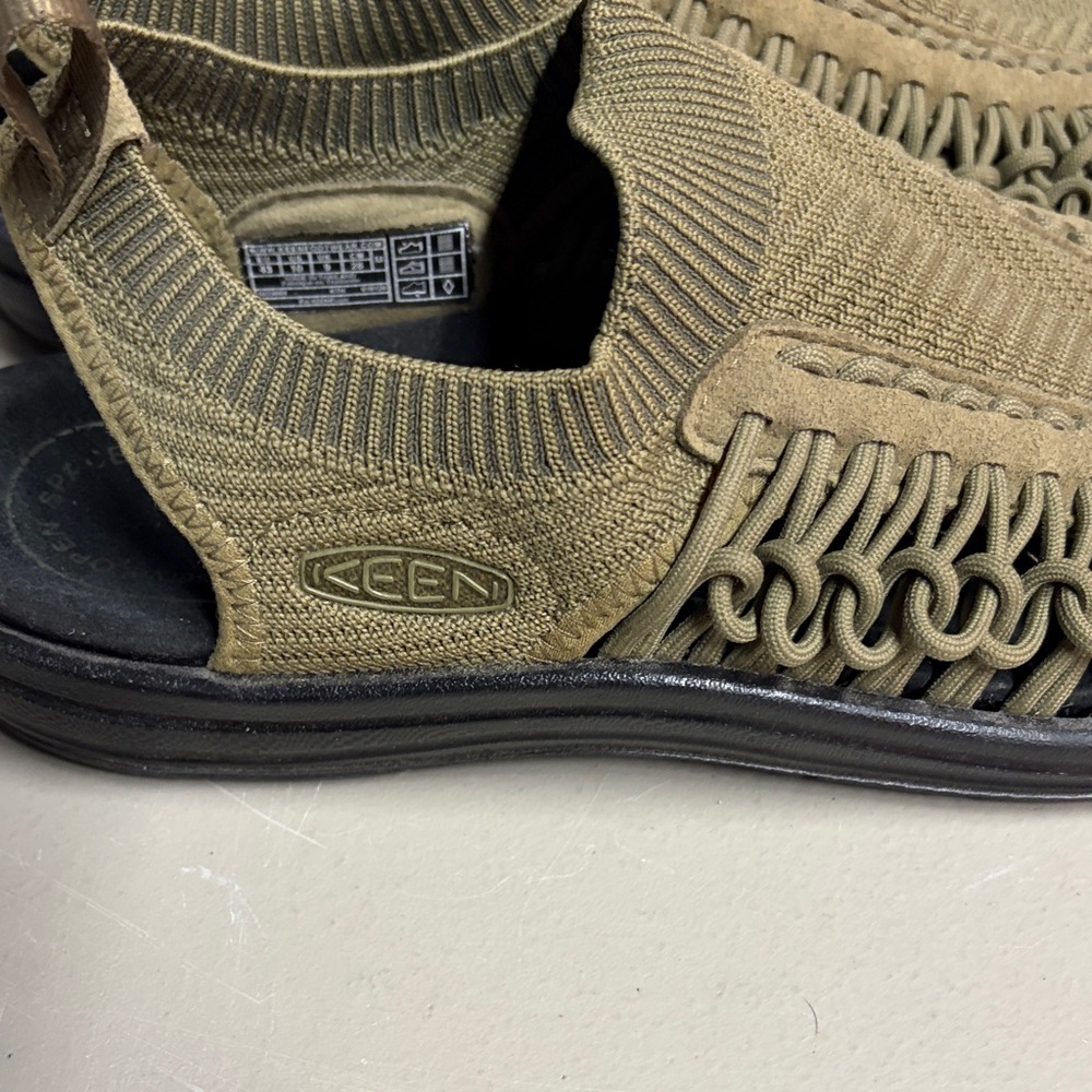 Keen Khaki Woven Women's Sandals - Picture 3 of 8